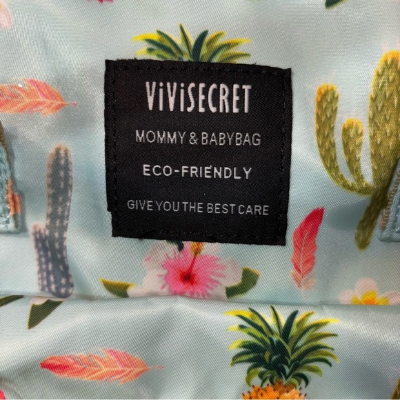 ViViSECRET Mommy & Baby Bag Diaper Bag Flamingo’s